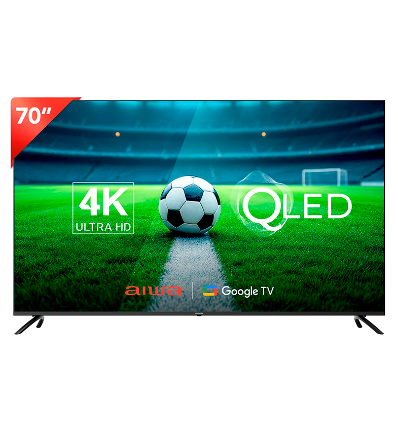 SMART TV 70| GOOGLE TV | ULTRA HD 4K | QLED | AW-70B4QFG AIWA
