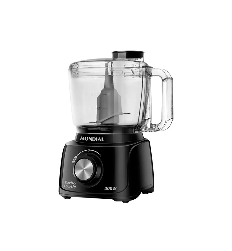 MINIPROCESSADOR MONDIAL TURBO PRATIC 300W