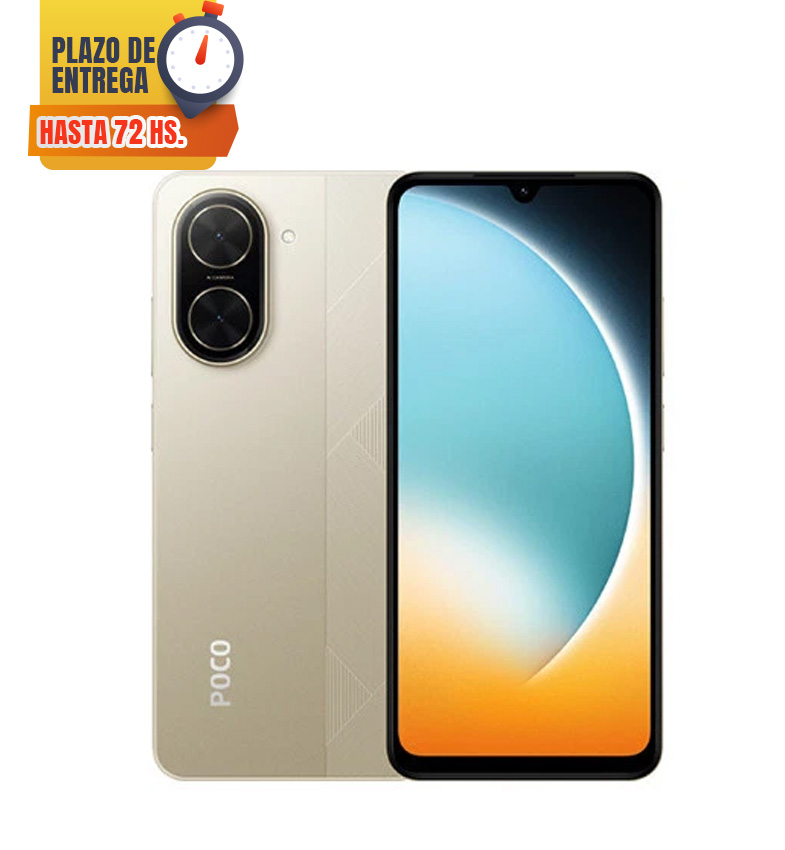 CELULAR XIAOMI POCO C71 DUAL128GB/4GB RAM GOLD