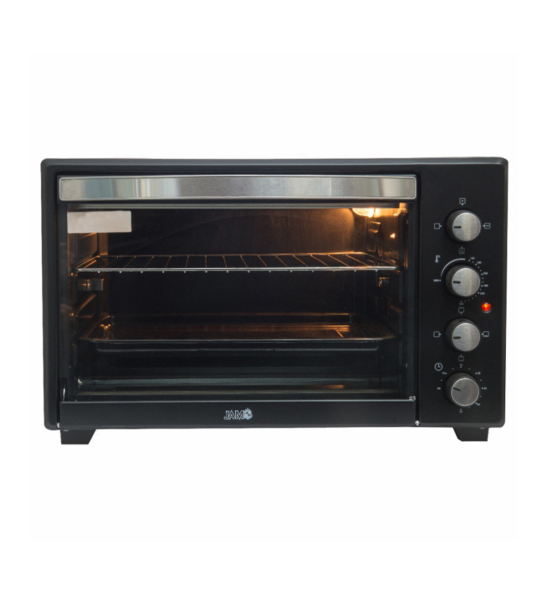 HORNO ELECTRICO JAM 42LTS DN42E-RML LUZ INTERIOR ESPIEDO TIMER 120 MINUTOS 2000W