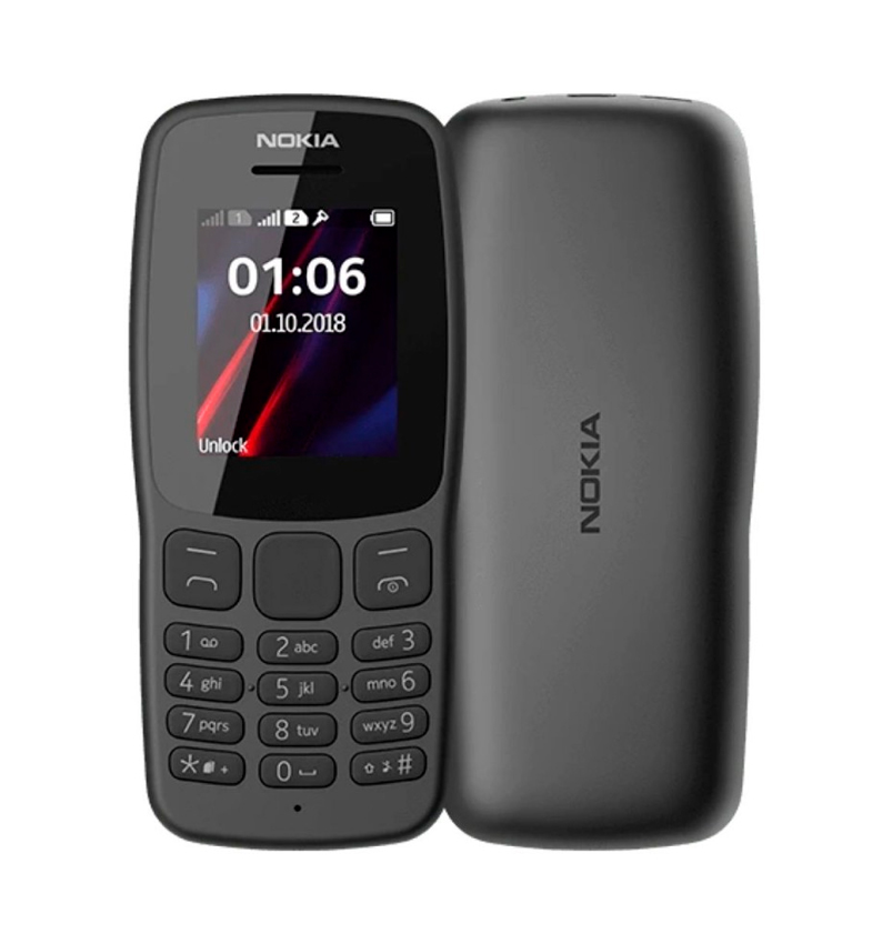 CELULAR NOKIA 106 TA-1564 DUAL SIM 4G BLACK