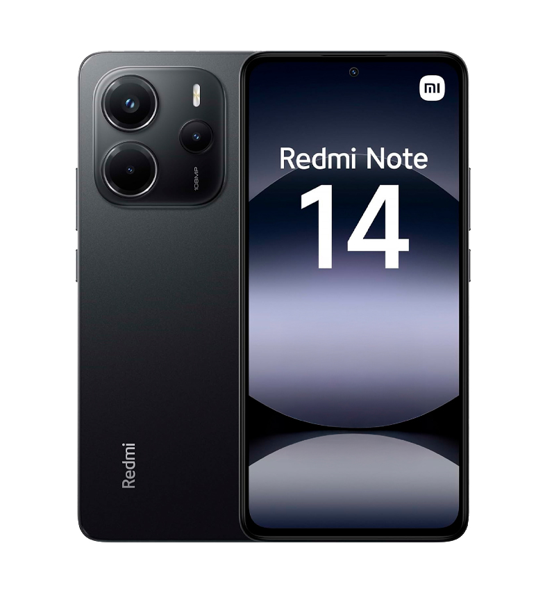 CELULAR XIAOMI REDMI NOTE 14 DUAL 128GB/6GB MIDNIGHT BLACK
