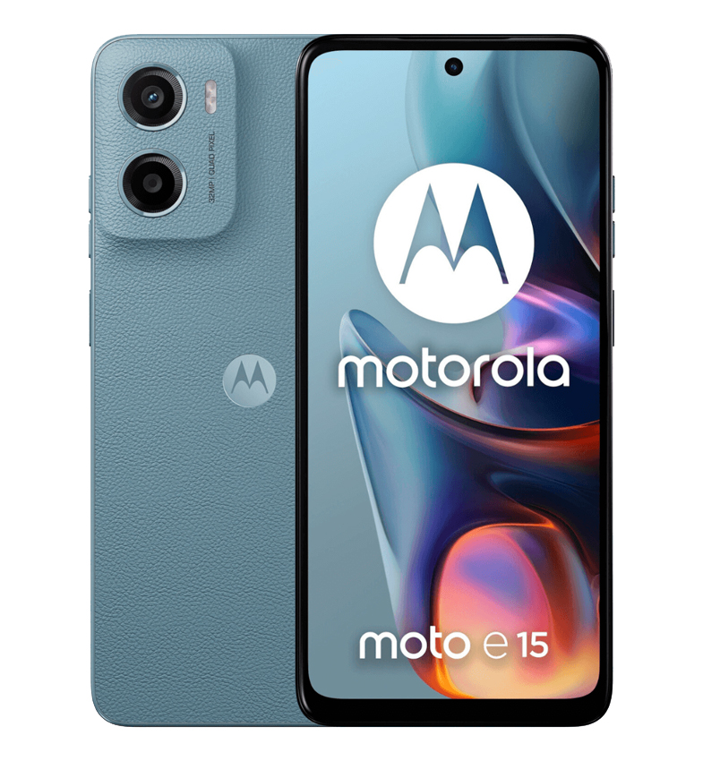 CELULAR MOTOROLA E15 XT2523-7 DUAL MISTY BLUE