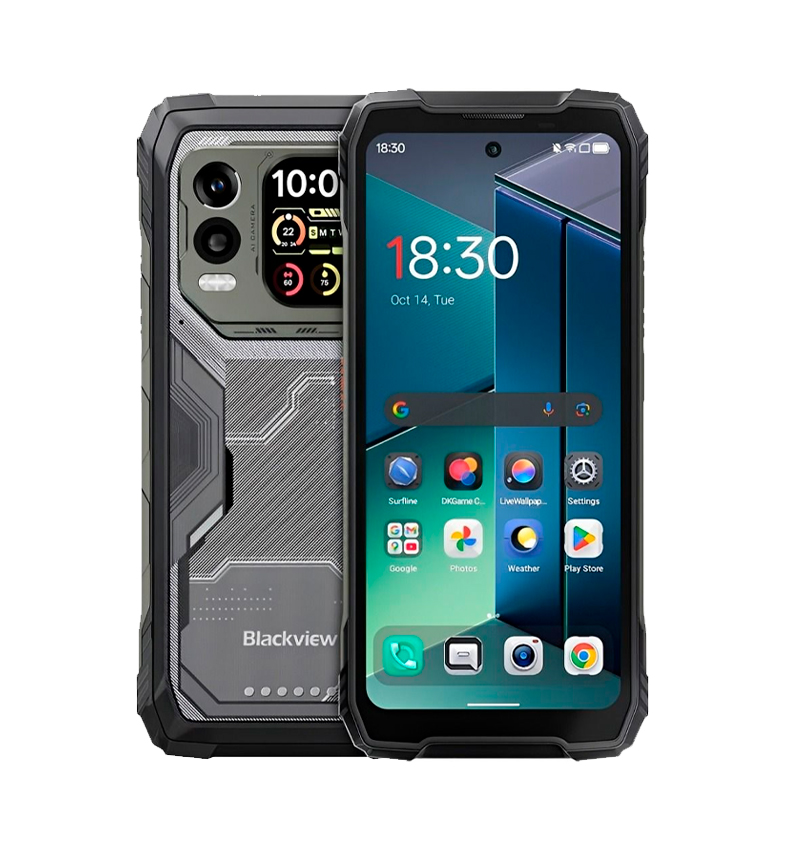 CELULAR BLACKVIEW XPLORE 1 PRO THERMAL AMAG 256GB/12GB 5G NFC BLACK RESIST. GOLPES/AGUA