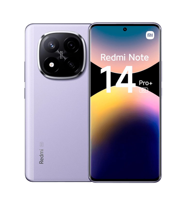 CELULAR XIAOMI REDMI NOTE 14 PRO+ 5G DUAL 256GB/8GB LAVENDER PURPLE