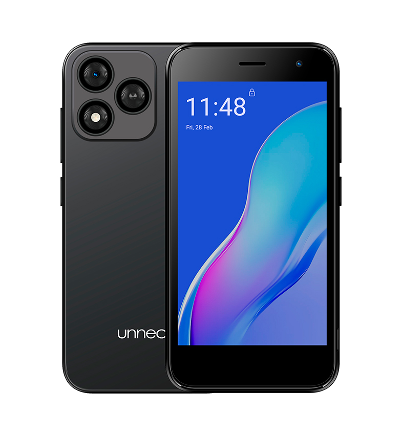 CELULAR UNNECTO BOLT 5G 4GB+ 8GB / 128GB BLACK