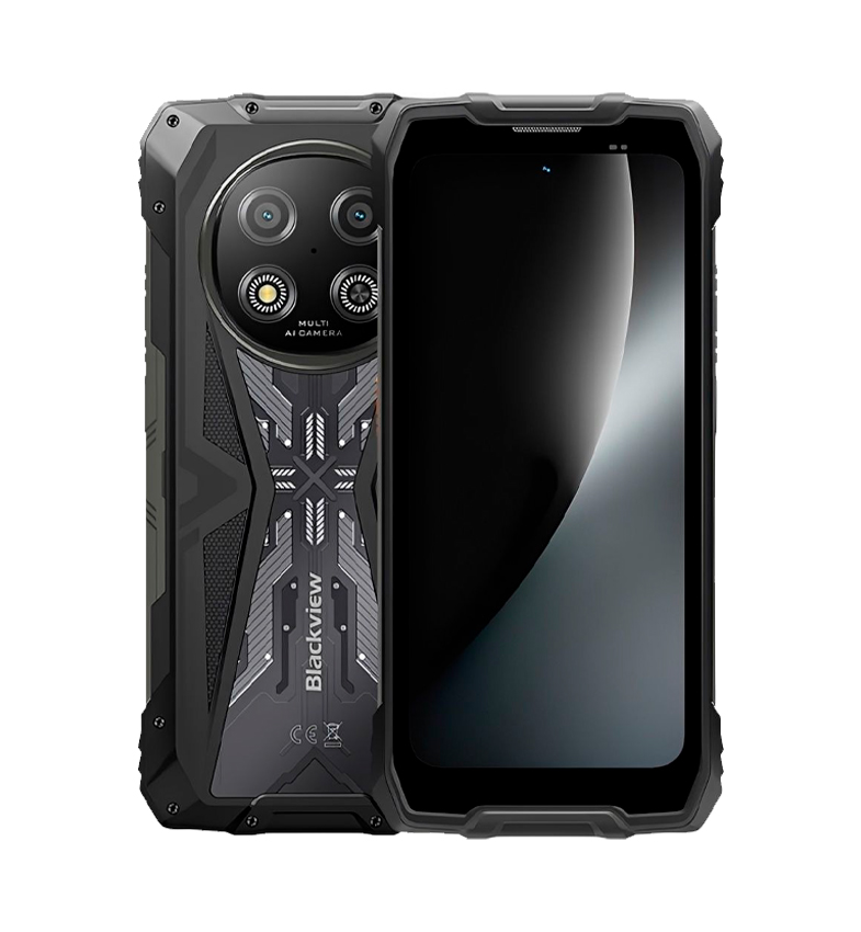 CELULAR BLACKVIEW ROCK 2 256GB/12GB 5G NFC BLACK RESIST. GOLPES/AGUA