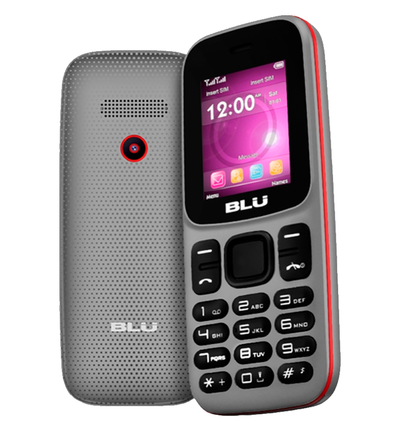 CELULAR BLU DS Z5 Z214 1.8 GRAY