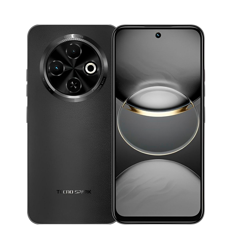 CELULAR TECNO MOBILE SPARK 30C KL5 6.67 DS LTE 4/128GB BLACK ANATEL
